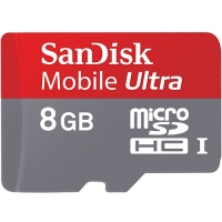 Sandisk 8GB Mobile Ultra microSDHC Class 6 (UHS-1, 30MB/s, 200x)