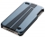 Trexta Snap on Cover Leather Autobahn 2 Black on Silver iPhone 4