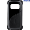 Nokia C6-01 Hard Cover Case Faceplate CC-3010 - Leather Black