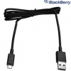 BlackBerry USB Datakabel MicroUSB Cable Origineel - Black 1,2m