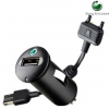 Sony Ericsson AN402 Compact USB Car Charger 1.2A + Data Cable