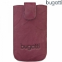 Bugatti SlimCase Leather / Luxe Pouch Unique Size M Burgundy Red
