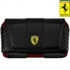 Ferrari Challenge Leather Case Carbon Draagtasje Maat M oa iPhone