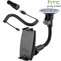 HTC CU G250 Car Upgrade Kit: Houder + Mount + AutoLader Origineel