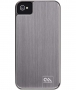 Case-Mate Barely There Brushed Aluminum Case Silver iPhone 4 4S