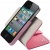 Trexta Rotating Folio Leather Case Apple iPhone 4 4S Exotic Pink