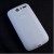 Silicone Protective Skin Case / Hoesje White voor HTC Desire