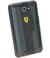 Ferrari Hard Case Faceplate Carbon Black for Samsung Galaxy Note