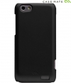 Case-Mate Barely There Case Snap On Cover Black voor HTC One V