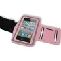 Armband / Sport Case Pink voor Apple iPhone & iPod Touch