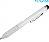 Fitcase DP-05 3-in-1 Stylus & Ballpoint voor Touchscreens - White