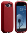 Case-Mate Emerge Smooth Skin / TPU Case Red Samsung Galaxy S3