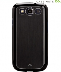 Case-Mate Barely There Brushed Aluminum Black Samsung Galaxy S 3