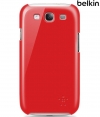 Belkin Shield Ultra-thin Hard Shell Case Rood Samsung Galaxy SIII