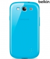 Belkin Grip Sheer Vue TPU Case Blue Samsung Galaxy S III i9300