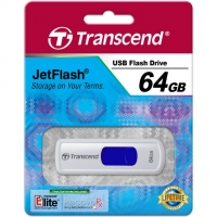 Transcend 64GB JetFlash 530 USB 2.0 Flash Drive (Capless Design)
