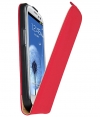 Premium Flip Case Hoesje Rood voor Samsung Galaxy SIII i9300