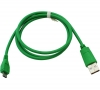 MicroUSB Laad en Data Kabel / Sync Charge Cable - Groen (90 cm)