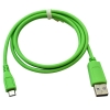 MicroUSB Laad en Data Kabel / Sync Charge Cable - Lichtgroen