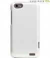 Case-Mate Barely There Case Snap On Cover White voor HTC One V