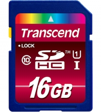 Transcend 16GB SDHC Card Ultimate Class 10 UHS-I (85Mb/s, 566x)