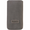 Bugatti Perfect Scale Leather Pouch Fashion Case Grey oa iPhone 4