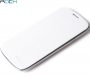 Rock Elegant Side Flip Case / Book Cover White Samsung Galaxy S3