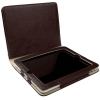 Krusell Gaia Leather Case Bruin / Leren Tas voor Apple iPad (1)