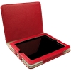 Krusell Gaia Leather Case Rood / Leren Tas voor Apple iPad (1)