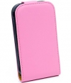 Premium Flip Case Hoesje Roze voor Samsung Galaxy Y S5360 (Young)