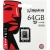 Kingston 64GB MicroSDXC Class 10 Flash Card Single Pack