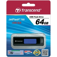 Transcend 64GB JetFlash 760 USB 3.0 Flash Drive Super Speed