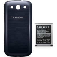 Samsung Galaxy SIII Extended Battery Kit 3000mAh + Cover - Blue