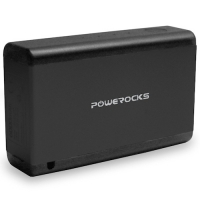 Powerocks Magic Cube Mobile Powerbank Battery Pack 6000mAh Black