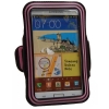 Armband / Sport Case Black/Pink voor Samsung Galaxy Note N7000