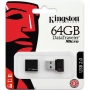 Kingston 64GB DataTraveler Micro Zwart USB 2.0 Flash Drive