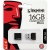 Kingston 16GB DataTraveler Micro Zwart USB 2.0 Flash Drive