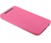 Rock Big City Fashion Book Case voor HTC One (M7) - Roze