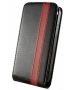Dolce Vita Flip Line Fly Case Apple iPhone 4 & 4S - Zwart/Rood