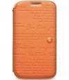 Zenus Masstige Lettering Diary Case Samsung Galaxy S4 Orange