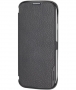 Anymode Book Case + Display Folie voor Samsung Galaxy S4 - Zwart