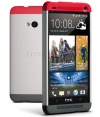 HTC One DoubleDip Hard Shell Case HC C840 - Grey/Red