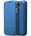 Zenus Minimal Diary Real Leather Case Samsung Galaxy S4 - Blue
