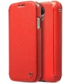 Zenus Minimal Diary Real Leather Case Samsung Galaxy S4 - Red