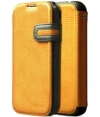 Zenus Modern Edge Diary Book Case Samsung Galaxy S4 - Yellow