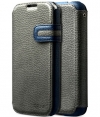 ACTIE! Zenus Modern Edge Diary Book Case Samsung Galaxy S4 - Gray