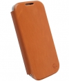 Krusell Kiruna FlipCover Leather Case Samsung Galaxy S4 - Camel
