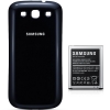 Samsung Galaxy SIII Extended Battery Kit 3000mAh + Cover - Black