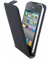 Premium Flip Case Black / Beschermhoesje voor Apple iPhone 4 / 4S