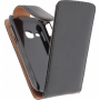 Xccess Leather Flip Case Samsung Galaxy Young S6310 - Zwart